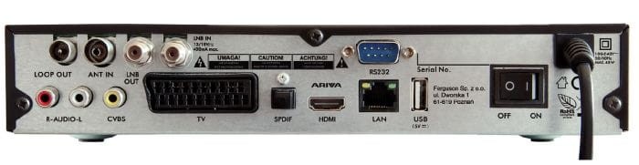 Ferguson Ariva 153 combo widok z tylu