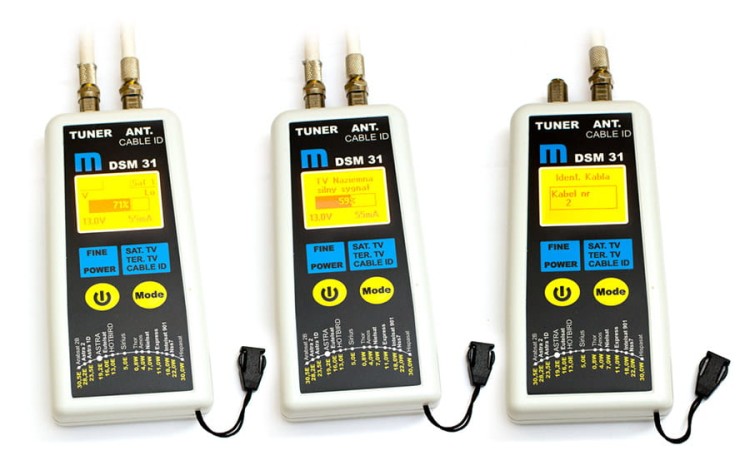 Miernik DSM31 mezon - funkcje