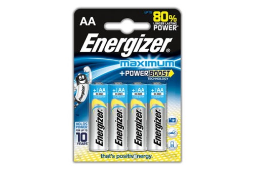 Bateria Energizer Maximum AA LR06 - 4 szt.