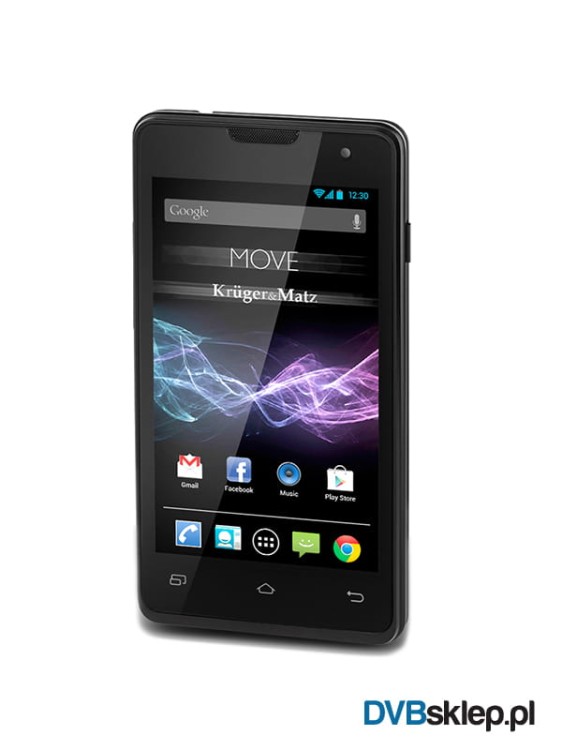 Kruger & Matz Move Black KM0401 front