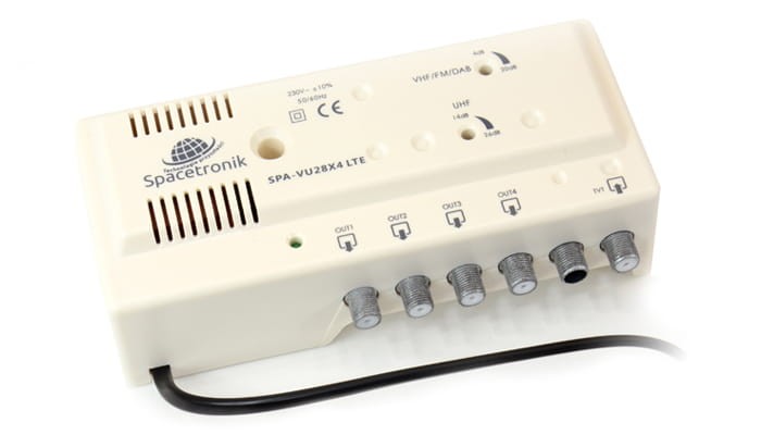 Wzmacniacz SPA-VU28X4 LTE Spacetronik - 4 wyjścia