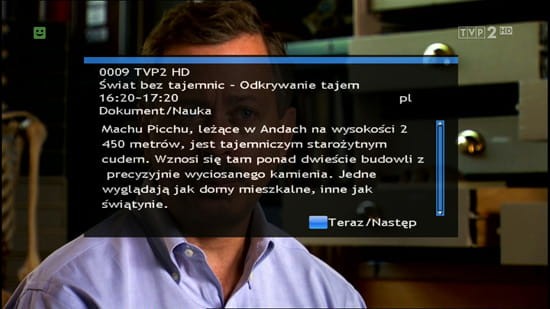 Opticum HD T80 Eco menu 2