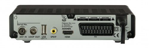 Ferguson Ariva T70 - złącza