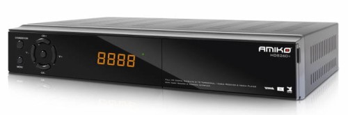 Amiko HD 8260+ Combo - widok z przodu
