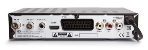 GoClever 300 DVB-T panel tył