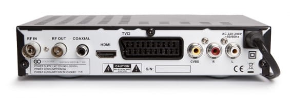 GoClever 300 DVB-T panel tył