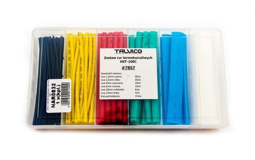 Rurki termokurczliwe - pudełko