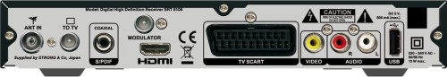 Strong SRT 8106 tuner DVB-T z modulatorem