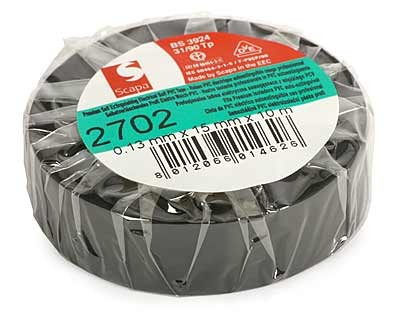 Taśma izolacyjna PVC SCAPA w opakowaniu