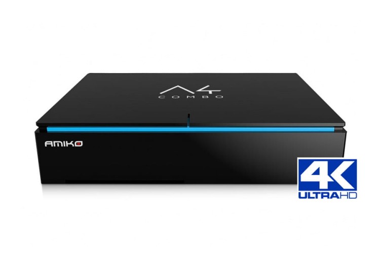 Amiko A4K Combo front