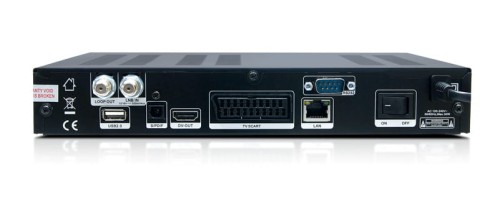 AB CryptoBox 600HD - złącza