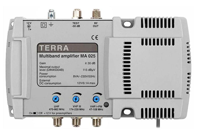 Wzmacniacz wielopasmowy MA-025 Terra