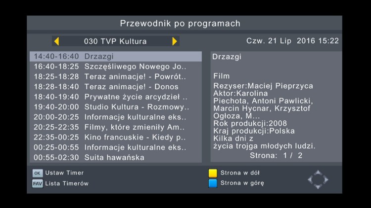 Przewodnik EPG
