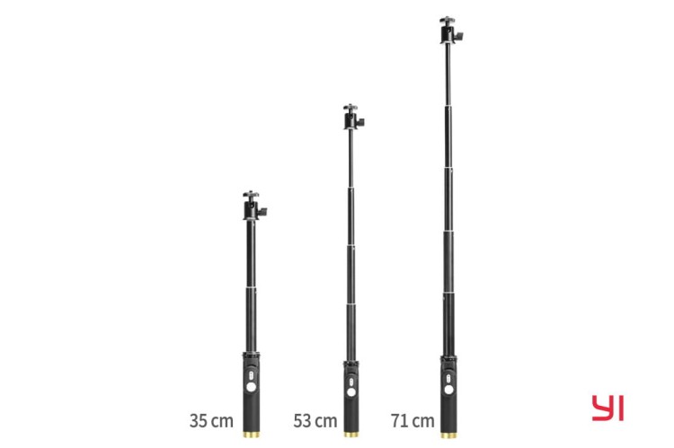 Yi Selfie Stick - długości