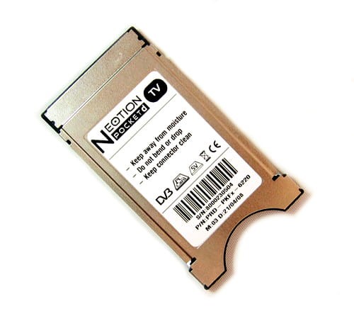 Moduł dostępu CI MPEG4 Neotion NP4+ - widok z tyłu