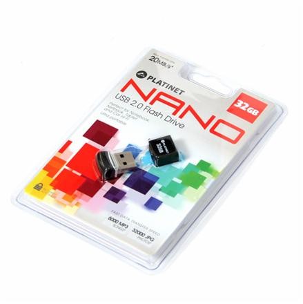 Pendrive Platinet Nano USB 2.0 32GB blister