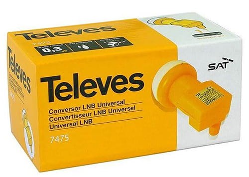 Single LNB 7475 Televes - pudełko