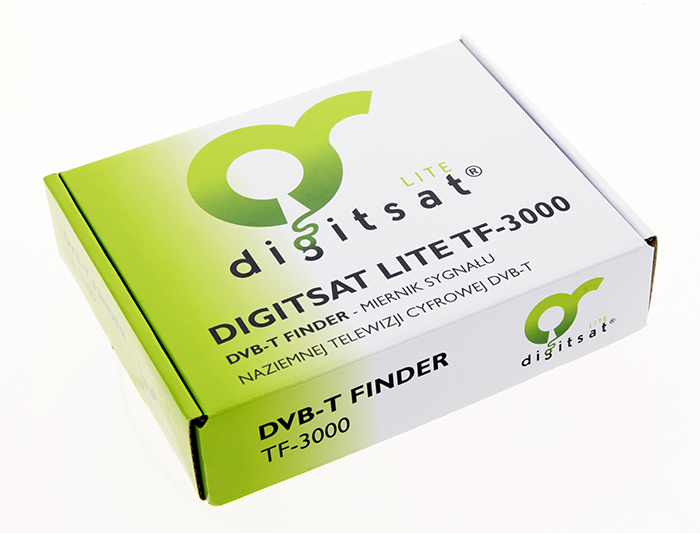  Miernik sygnału DVB-T Digisat Lite TF-3000 - pudełko