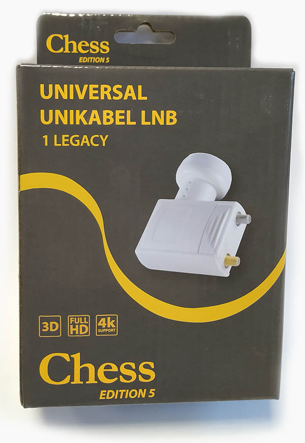 Konwerter Quad Unicable + Single Chess