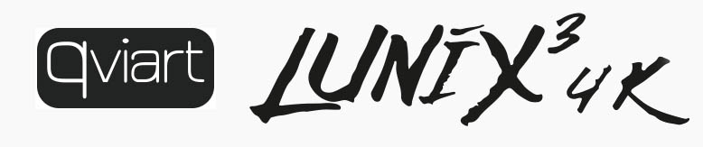 Qviart Lunix3 4K UHD DVB-S2 FBC Twin Linux logo