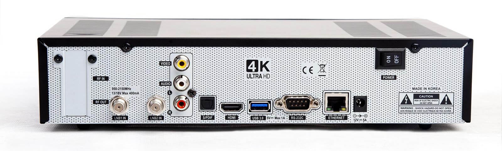 Qviart Lunix3 4K UHD DVB-S2 FBC Twin Linux