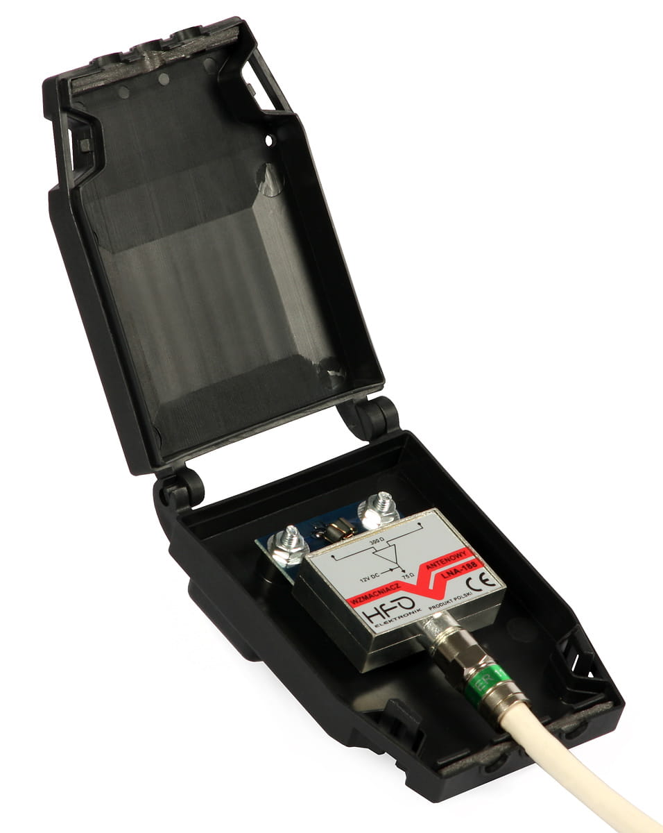 Puszka antenowa do anteny kierunkowej yagi