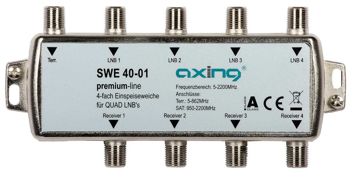 Sumator SAT + DVB-T Axing SWE 40-01