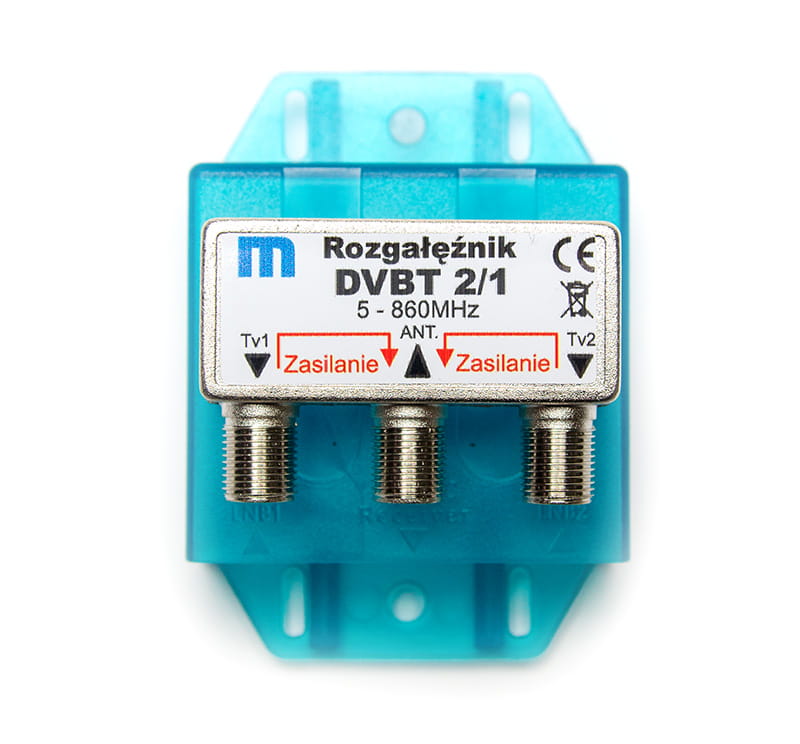 Rozgałęźnik 2 wyj. DVBT 2/1 Mezon