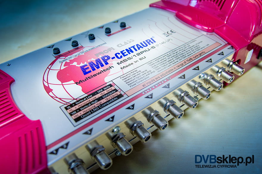 Multiswitch 5/12 EMP-Centauri w DVBsklep.pl
