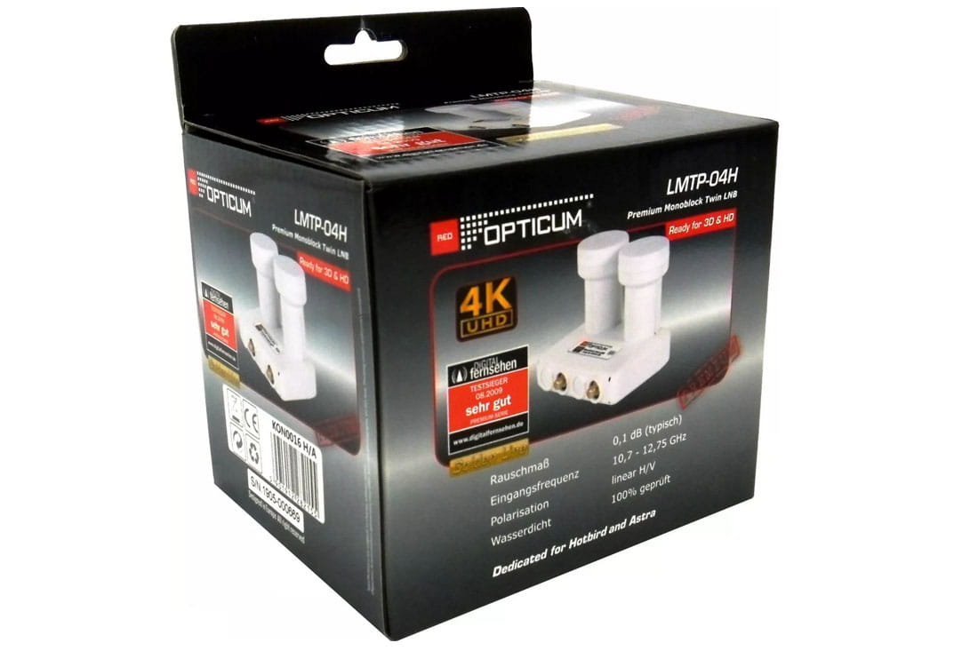 Konwerter Monoblock Twin Opticum LMTP-04H - pudełko