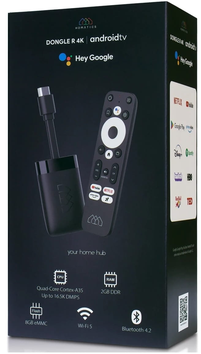 Homatics dongle R pudełko