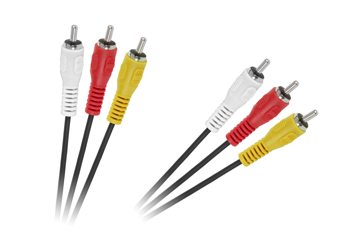 Przewód 3xRCA-3xRCA 1.5m 