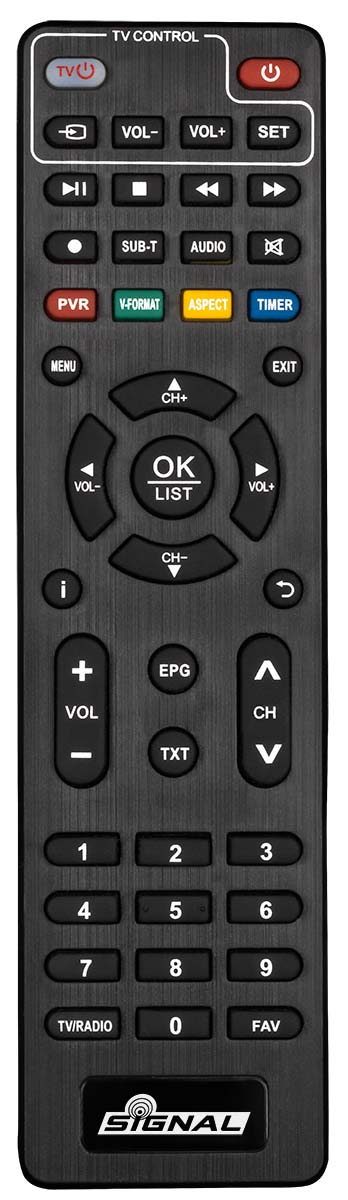 Pilot do tunerów Signal 