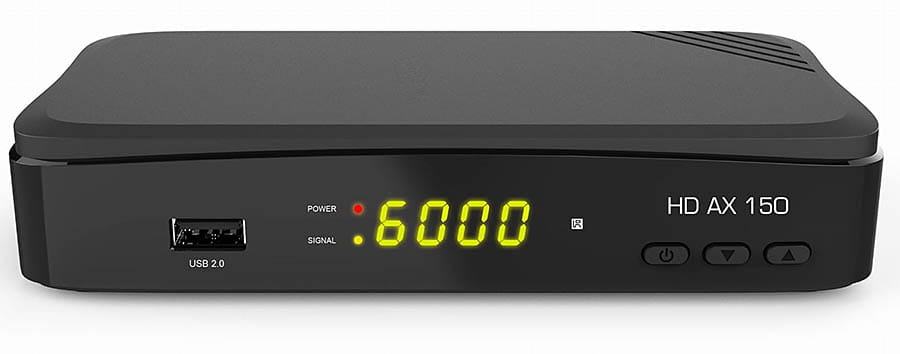 Opticum AX150 FullHD DVB-S2 PVR USB - front