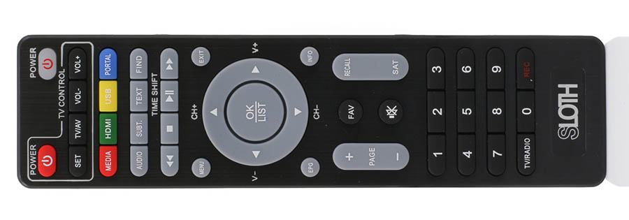 Opticum Sloth S1 Ultra DVB-S2 1080p FullHD - pilot